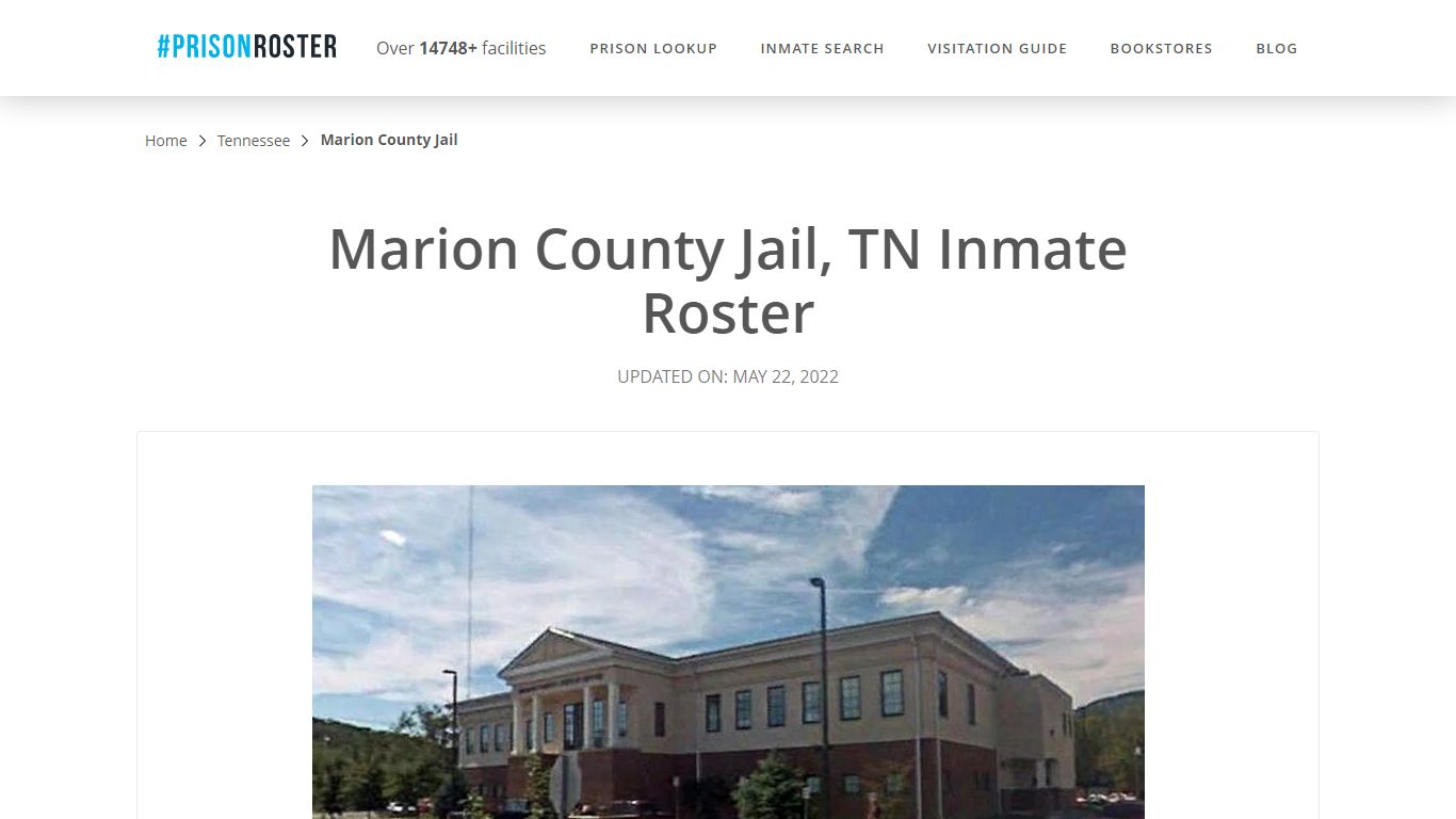 Marion County Jail, TN Inmate Roster - Prisonroster